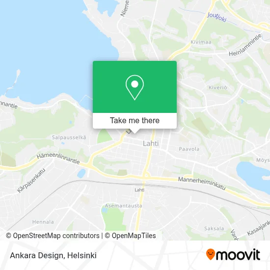 Ankara Design map