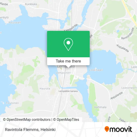 Ravintola Flemms map