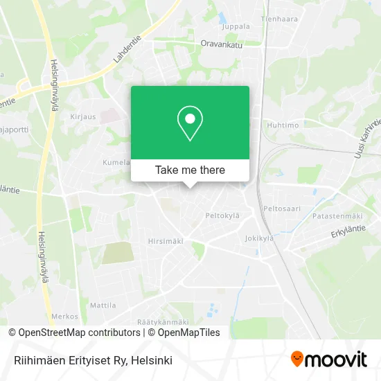 Riihimäen Erityiset Ry map