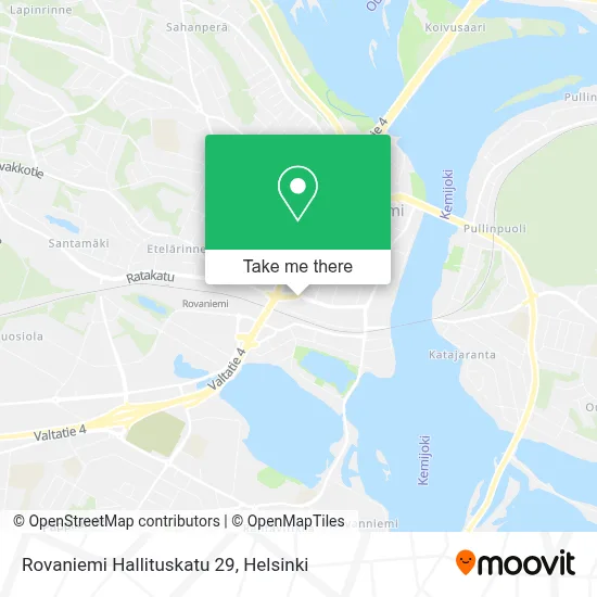 Rovaniemi  Hallituskatu 29 map