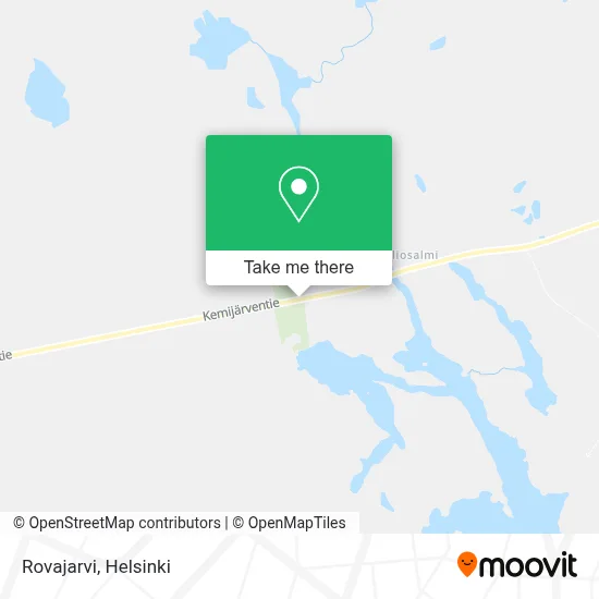 Rovajarvi map