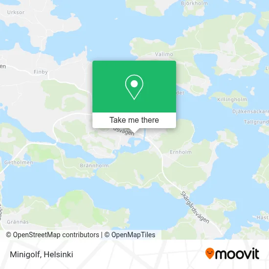 Minigolf map