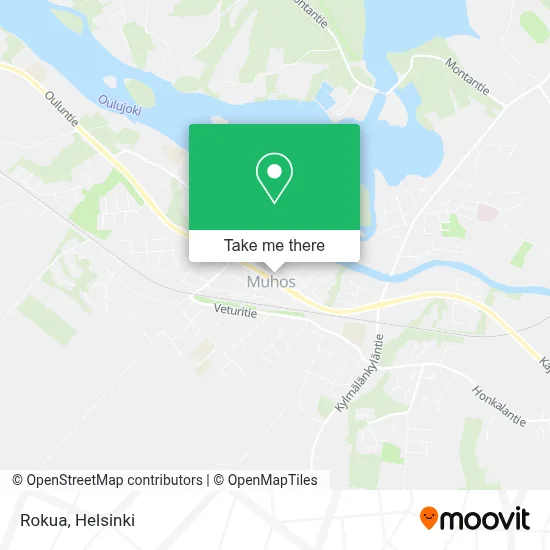 Rokua map