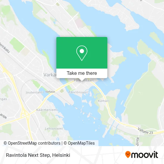 Ravintola Next Step map