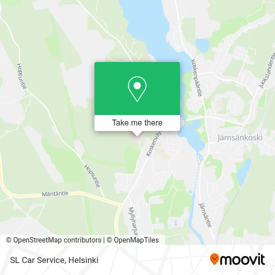 SL Car Service map