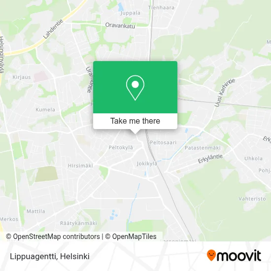 Lippuagentti map