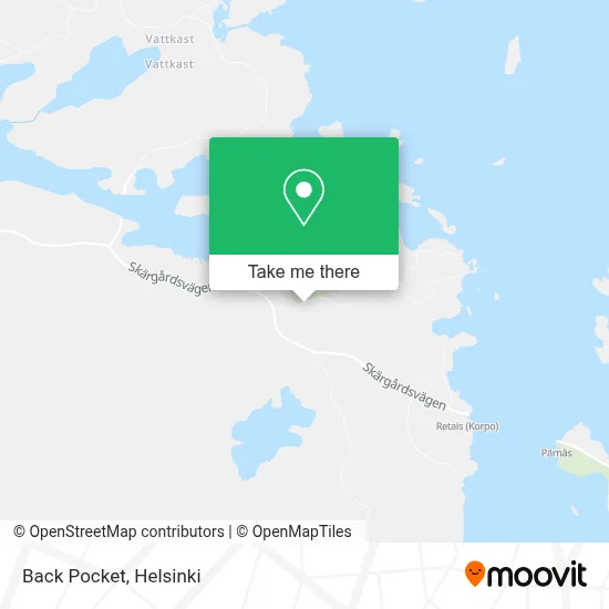 Back Pocket map