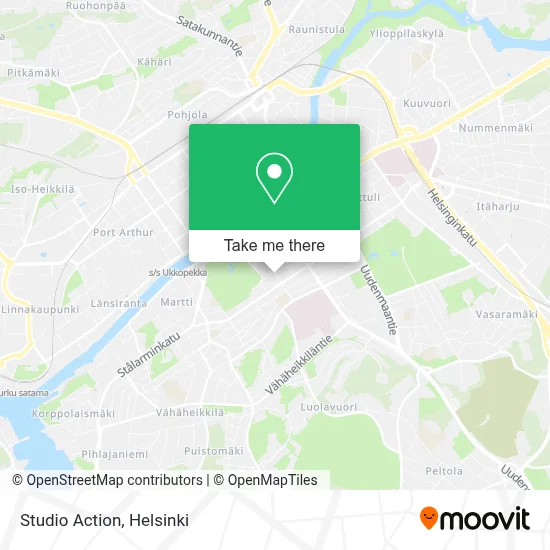 Studio Action map