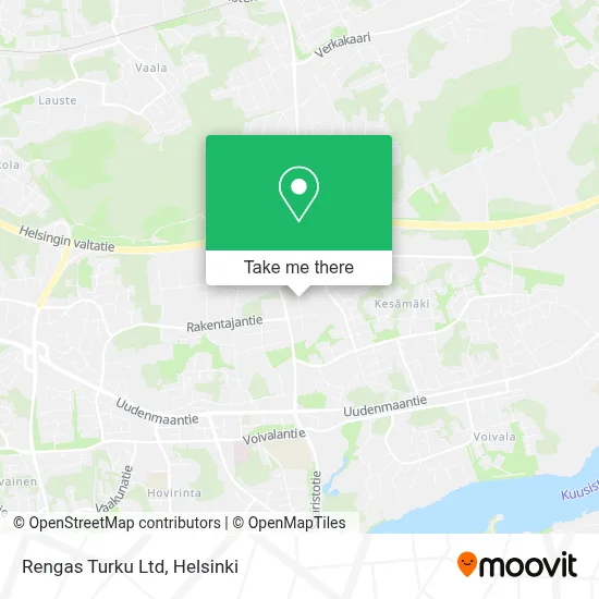 Rengas Turku Ltd map