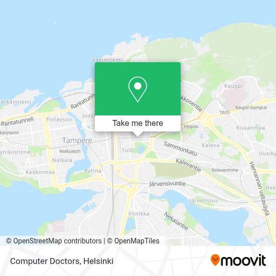 Computer Doctors map