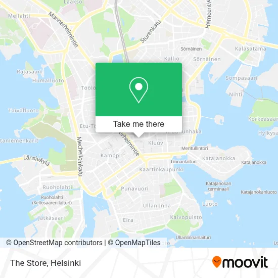 The Store map