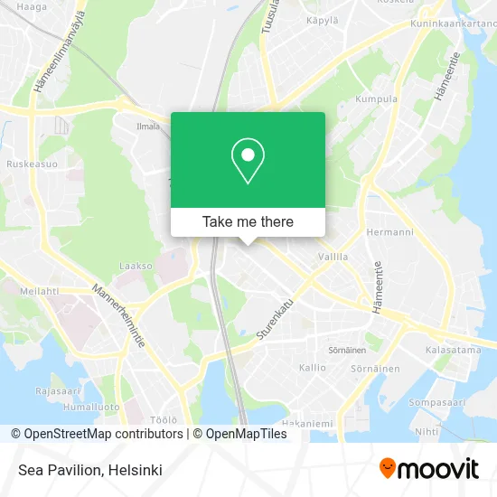 Sea Pavilion map