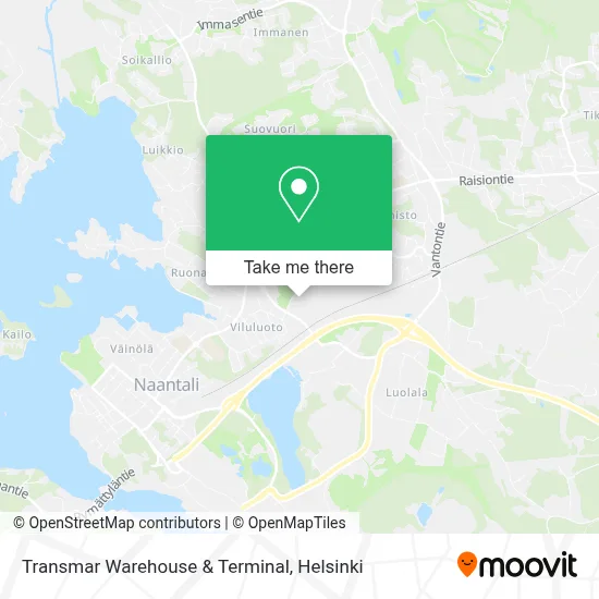 Transmar Warehouse & Terminal map