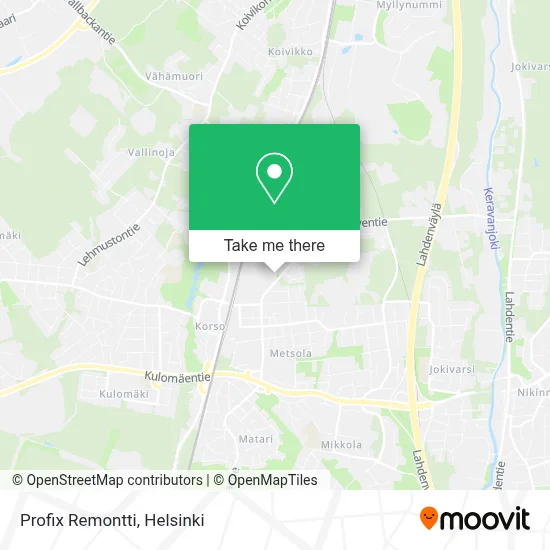 Profix Remontti map