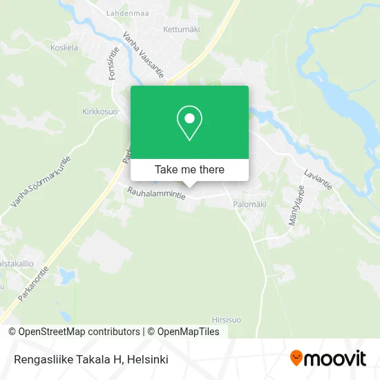 Rengasliike Takala H map