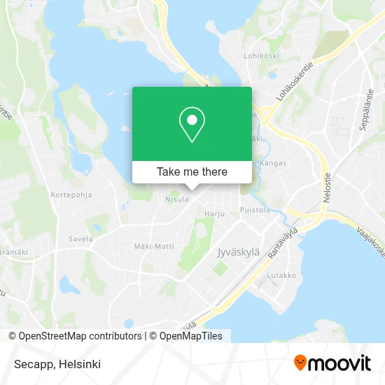 Secapp map