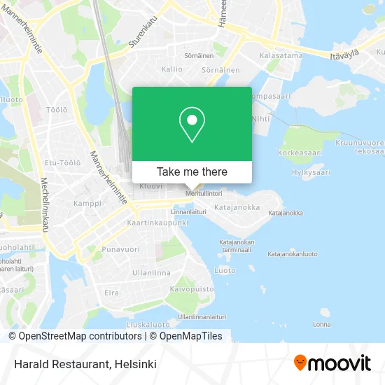 Harald Restaurant map