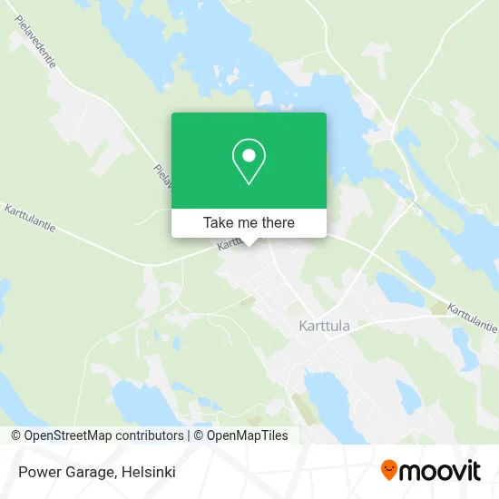 Power Garage map