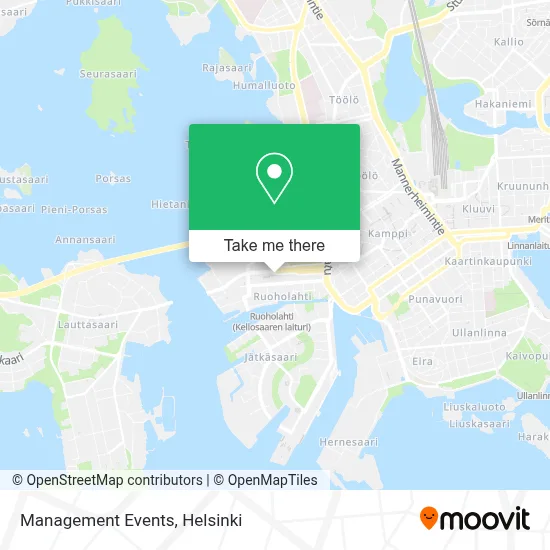 Management Events map
