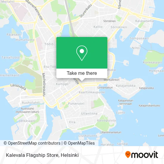 Kalevala Flagship Store map