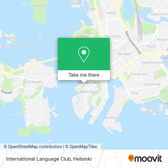 International Language Club map