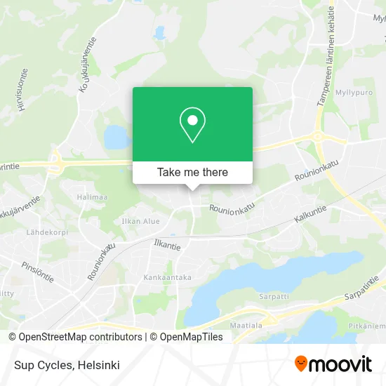 Sup Cycles map