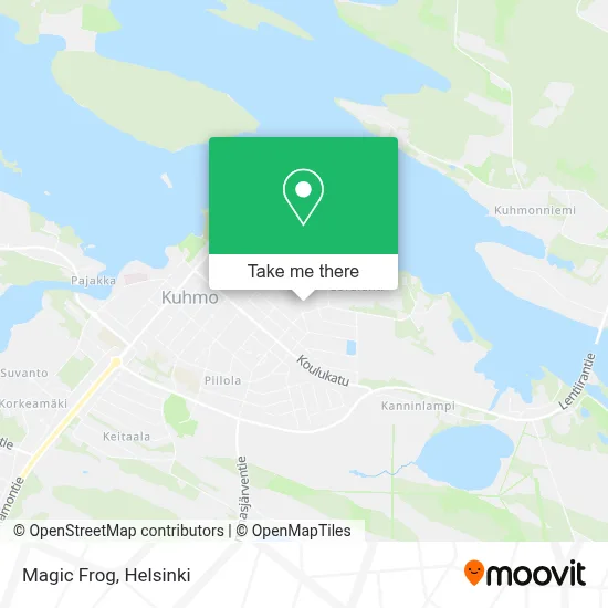 Magic Frog map