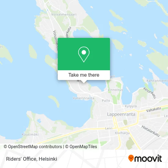 Riders' Office map