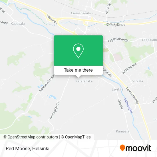 Red Moose map