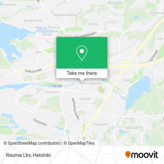 Rauma Lkv map