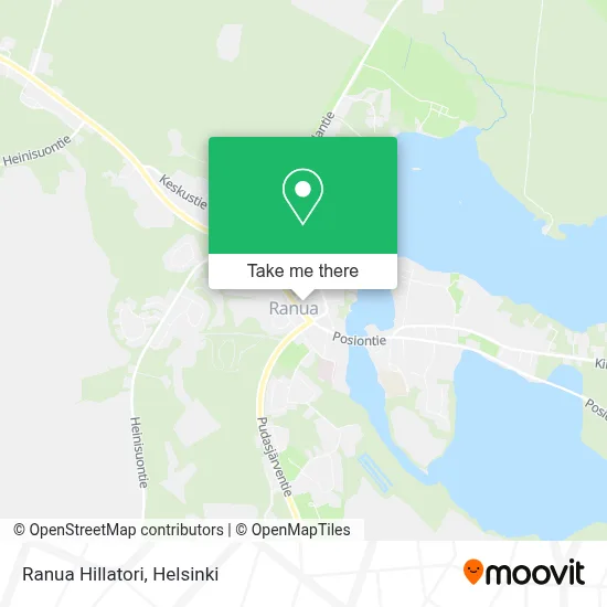 Ranua Hillatori map