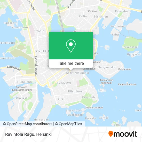Ravintola Ragu map
