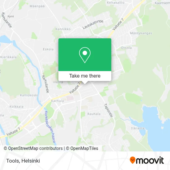 Tools map
