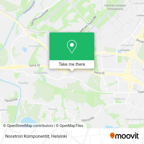 Noretron Komponentit map