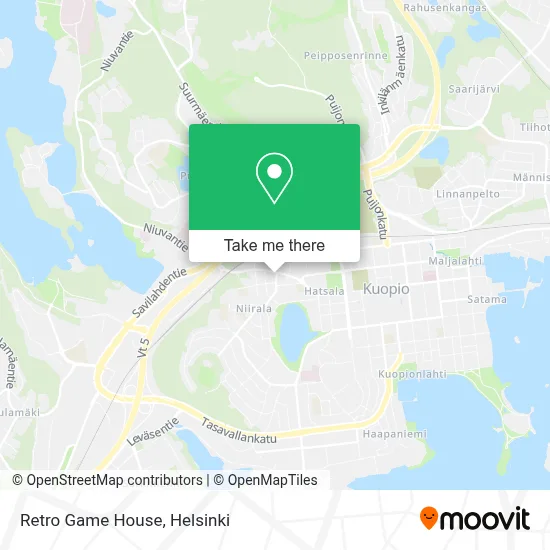 Retro Game House map
