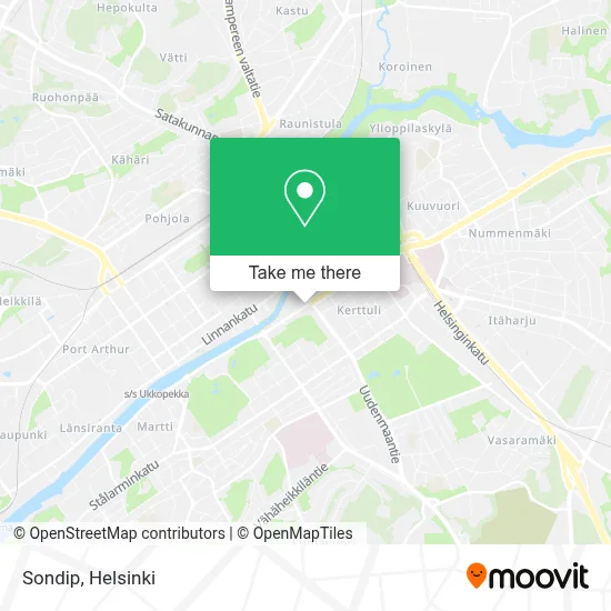 Sondip map