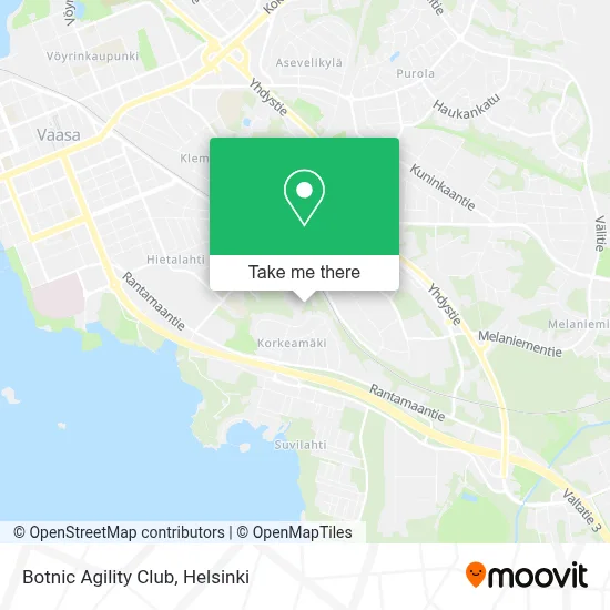 Botnic Agility Club map