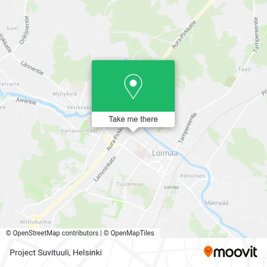 Project Suvituuli map