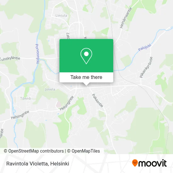 Ravintola Violetta map