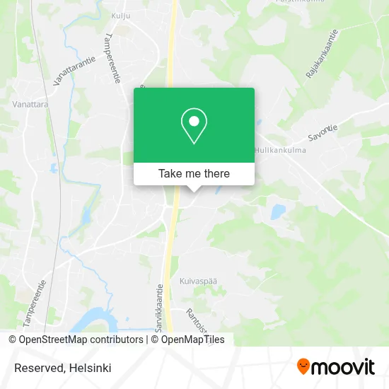 Reserved map