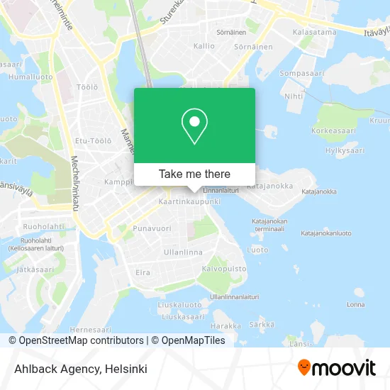 Ahlback Agency map