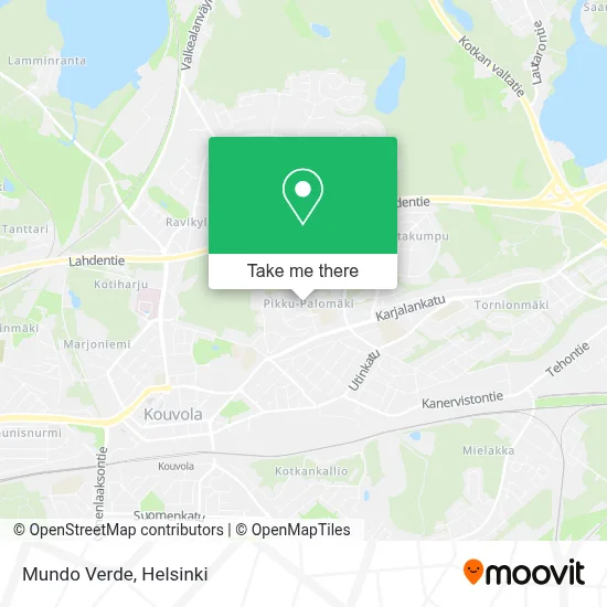 Mundo Verde map