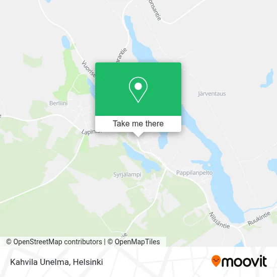 Kahvila Unelma map