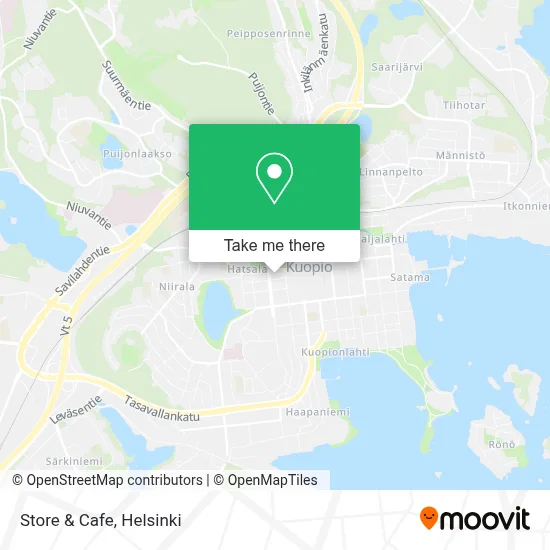 Store & Cafe map
