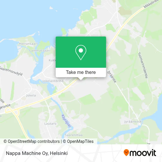 Nappa Machine Oy map