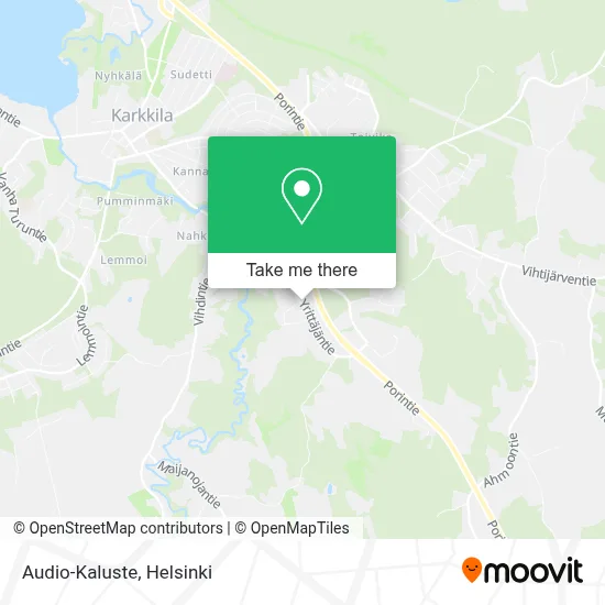 Audio-Kaluste map