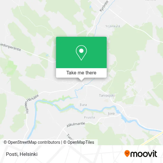 Posti map