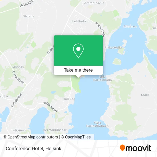 Conference Hotel map