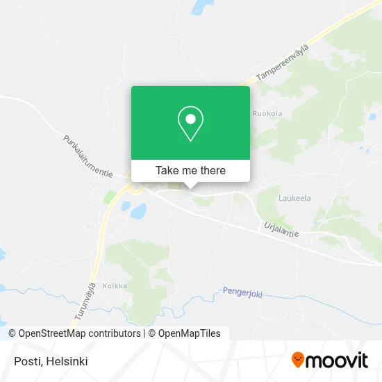 Posti map
