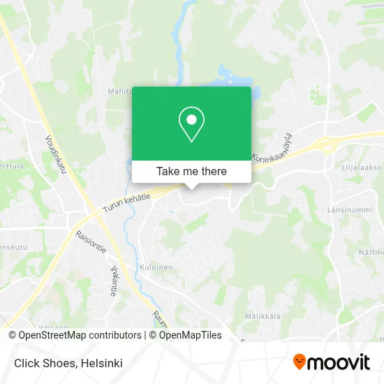Click Shoes map